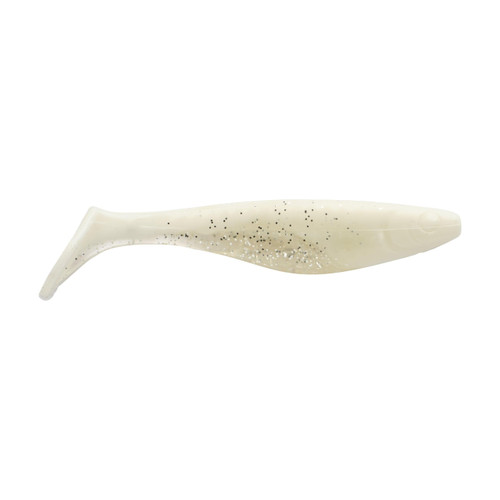 Berkley PowerBait Saltwater The Champ Swimmer Fishing Bait, Sight Flash, 3.8in, Irresistible Scent and Flavor, Large Thumping Paddletail Action, Ideal for Bass, Redfish, Snook and More