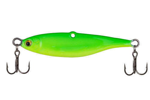 Berkley Vibrato Fishing Hard Bait, Hot Lime, 2 5/8in - 028 (1 oz)