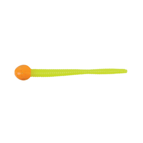 Berkley PowerBait Floating Mice Tails Fishing Bait, Orange Silver/Chartreuse, 3in | 8cm, Irresistible Scent & Flavor, Lifelike Presentation, Ideal for Trout, Bluegill, Crappie, Perch and More