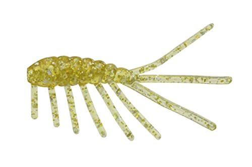Eurotackle Micro Finesse Gama Scud 1" Freshwater Shrimp Ice Fishing Soft Lure (Gold)