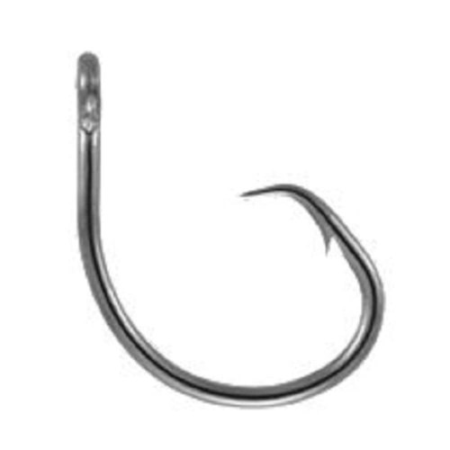 Mustad Demon Perfect Circle, in-Line, 3X Strong - Black Nickel-Size 6/0 - Pack of 7