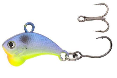 Z-Viber Micro - Ultra Light and Ice Fishing Lure - Mini Lipless Crankbait - 1/16oz Rattle Bait (0.6") (Shad)