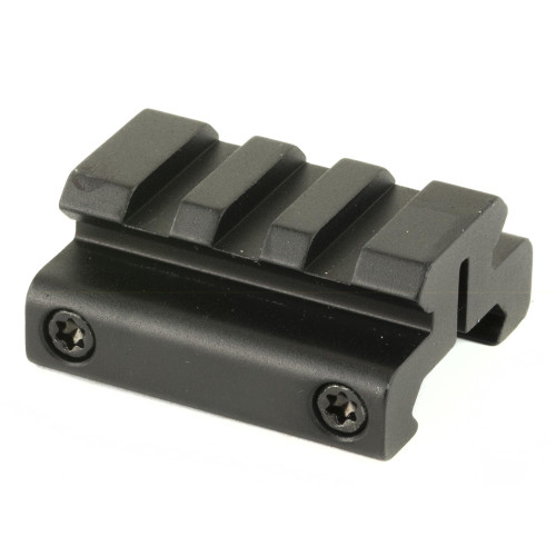 BURRIS 410340 1/2-inch Low-Profile Picatinny Riser Mount, 3 Slots, 1.5 inches Length, Great for Red Dot Sights