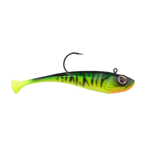 Berkley PowerBait Power Switch Fishing Bait, Firetiger, 3.5in, Irresistible Scent and Flavor, Ideal for Bass, Walleye, Panfish, Trout and More