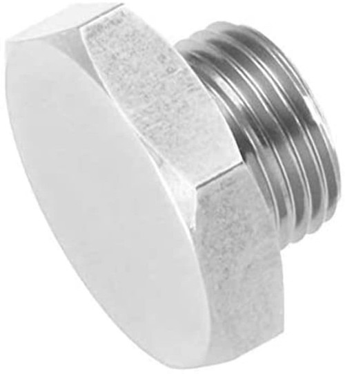 Red Horse Performance 814-06-5-06 AN/JIC Straight Thread (O-Ring) Port Plug - Clear