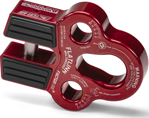 Factor 55 00225-01 Winch Line Shackle Mount Foldable Flatlink Multimount Red