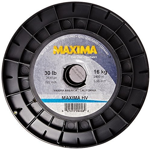 Maxima Fishing Line Service Spools, High Visibility Yellow, 30-Pound/2630-Yard