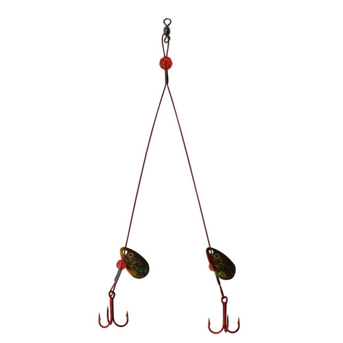 Northland Tackle PRYH2-GR No.2 Predator Rig, Gold Shiner