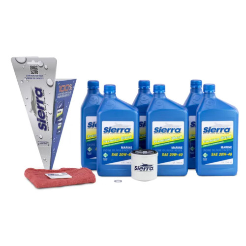 Sierra 18-9396 Oil Change Kit for Yamaha F200-F250 Engines - 20W-40