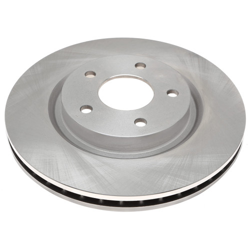 Raybestos R-Line Replacement Front Disc Brake Rotor for select Nissan Leaf, Qashaqai, Rogue vehicles, Part No.981773R,Silver