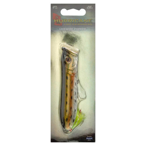 Hurricane Livewire Poppers, 5.25-Inch, Bunker
