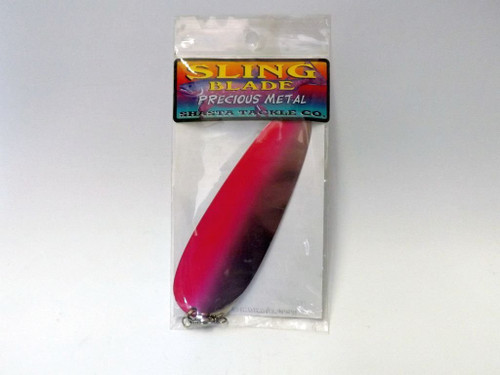Mack's Lure 41093 Sling Blade Precious Metal Pink Silver