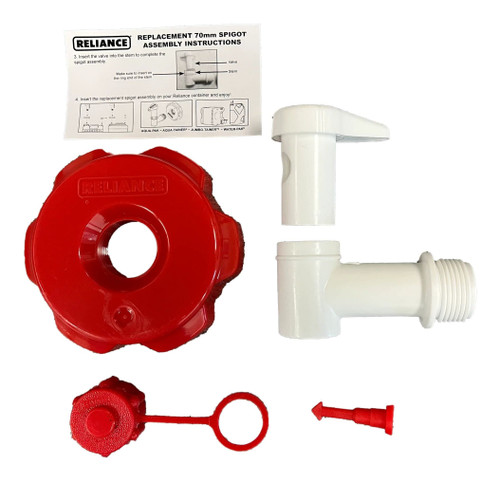 Reliance Replacement Spigot Assembly, 1.3 Inch x 3.5 Inch x 10.5 Inch