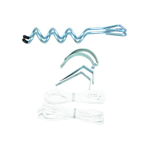 VALTERRA A30-0200 Happy Hook with Cord and Spiral Stakes, (Set of 2)