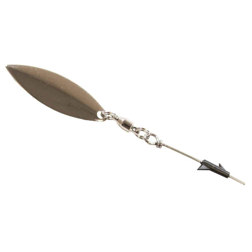 Z-MAN, TRD Spinz Tail Spinner Bait, Freshwater, Willow Blade Size, Silver, Package of 3 (TSPW-01PK3)