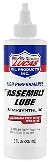 Lucas Oil 10153 High Performance Semi-Synthetic Assembly Lube - 8 Ounce