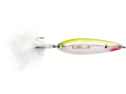 VMC Rattling Roach Spoon 1/16 oz Glow Chartreuse Shiner