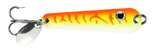 VMC Tumbler Spoon 1/8 oz Glow Orange Fire UV
