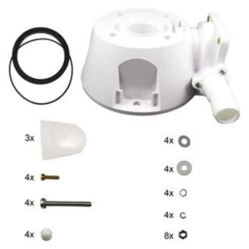Jabsco 37004-1000, Base Assembly, Marine Head, Toilet Parts