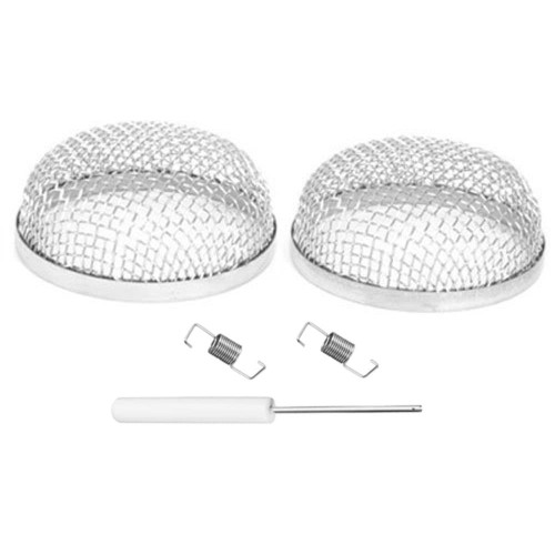 JR Products 06-30155 Mud Dauber Screen for Round Furnace Vents - 2-7/8" x 1-5/16"