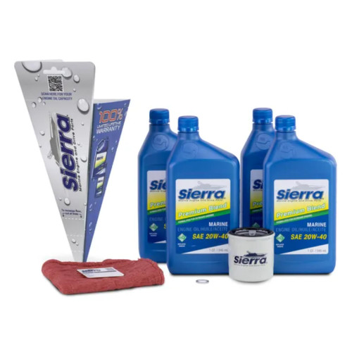 Sierra 18-9394 Oil Change Kit for Yamaha F75-F115 Engines - 20W-40