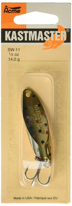 Acme Tackle Kastmaster Spoon Fishing Lure Brook Trout 1-3/4" 1/4 Oz SW10BKT