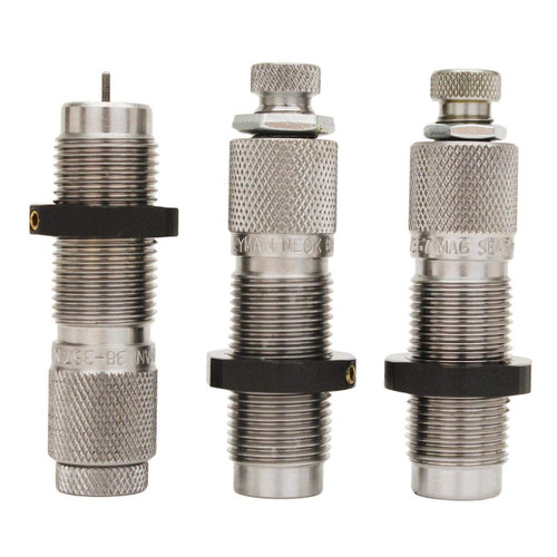 Lyman 38 Spec 357 Mag Carbide 3 Die Set