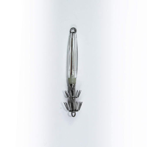 AHI Prism Acrylic Squid Jig, Luminous Blue