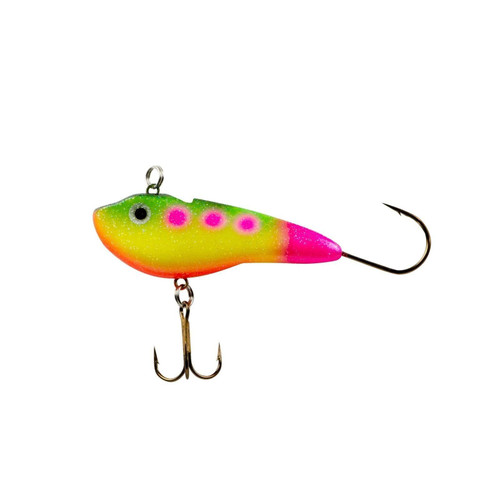Lindy LGSTK224 Glow Streak - Candy Corn (2 Inch, 5/16oz, #8 1/0 Hooks)