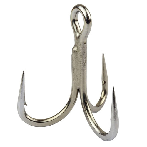 Mustad JL75NP Jolock Inline Treble Hooks, 5X Strong #5/0 (Pack of 5)