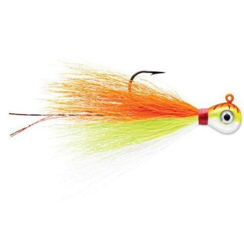 VMC Bucktail Jig 1/8 Orange Fire UV