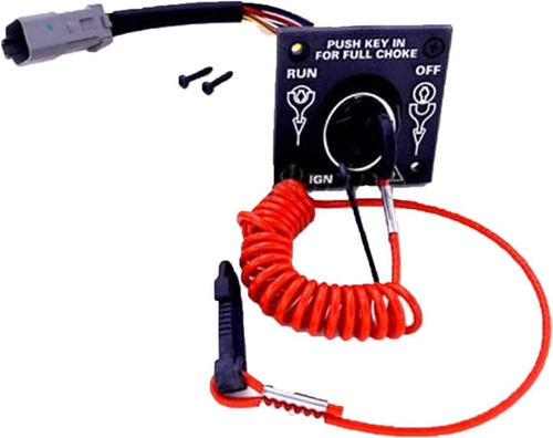 BRP Johnson/Evinrude Single Engine Key Switch Kit 0176408