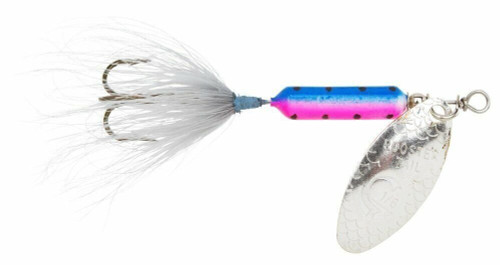 Yakima Bait Wordens Rooster Tail In Line Spinner Lure 1/6 Oz Rainbow Fry 206-RBF