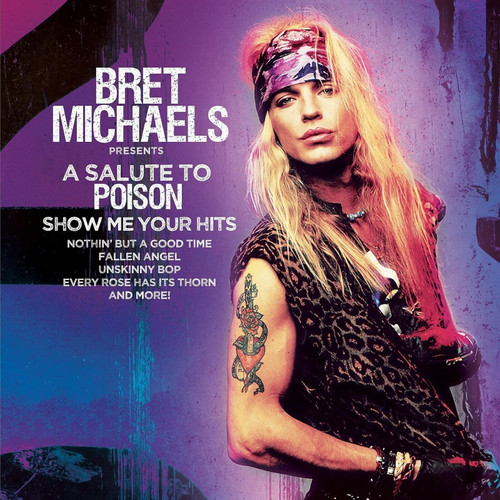 A Salute To Poison - Show Me Your Hits - PURPLE/BLACK SPLATTER