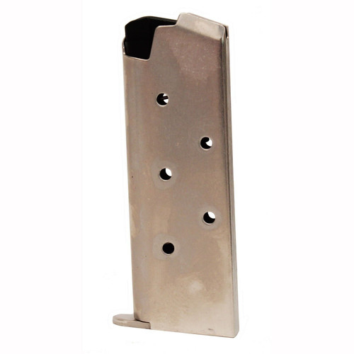 ProMag Sig Sauer Magazine P238 .380 ACP 6 Rounds Steel Nickel Plated SIG 17N