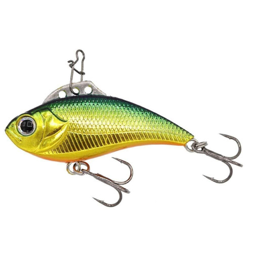 Z-Viber 1/8oz Rattle Finesse Lipless Crankbait 1.6" (Fire Tiger)