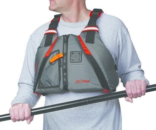 ONYX Movevent Dynamic Paddle Sports Life Vest Medium/Large Orng 122200-200-040-1