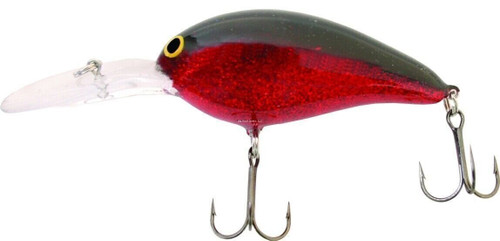 Bill Norman Deep Little-N Crankbait 2-1/2" 3/8 Oz Gel-Coat Red/Black NMDLN131