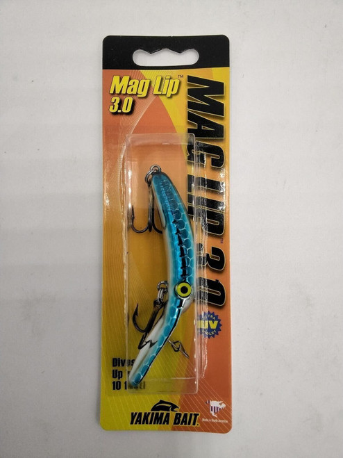 Wordens 9571U-MSBS Mag Lip 3.0" Met Silver Blue Scale