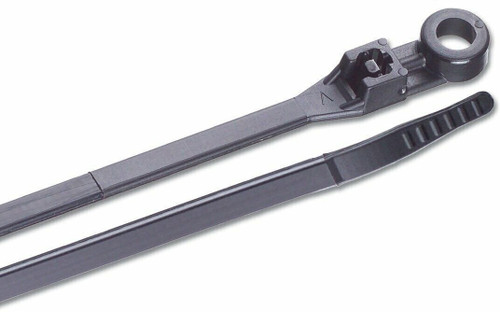 Ancor Marine Grade Products UVB, Mounting -- 6", 100 Pack, Black