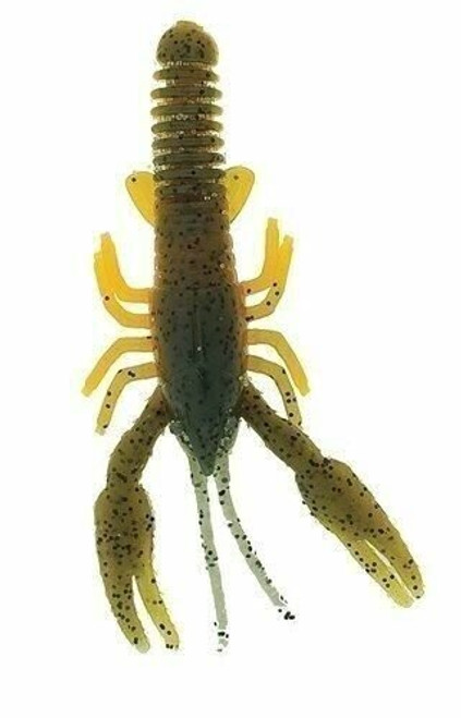 DRY CREEK Drop Shot Craw, 3", Creepy Craw, 15/Pack
