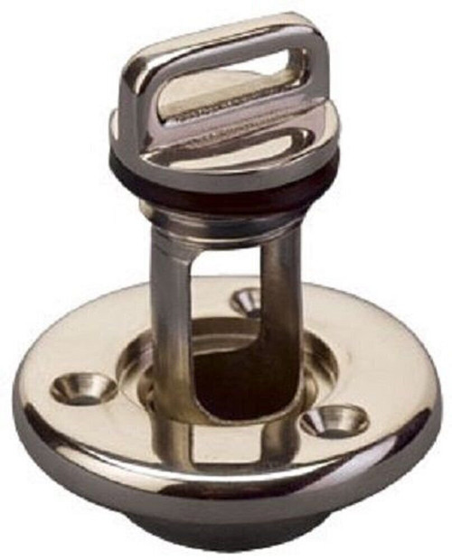Cast Stainless Steel Grbrd Drain & Plug - Sea-Dog Line - 520060 3-520060-1
