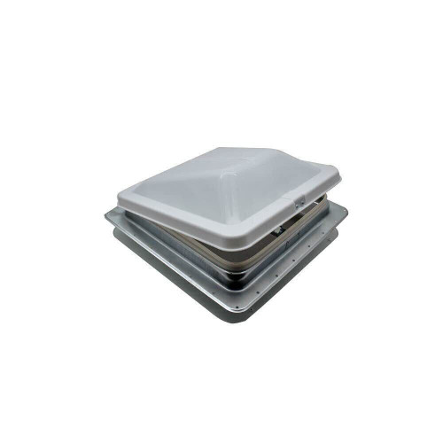 Heng'S 74111A-C1G1 Universal Roof Vent Non-Powered with Exchange Lid - 14' Smoke