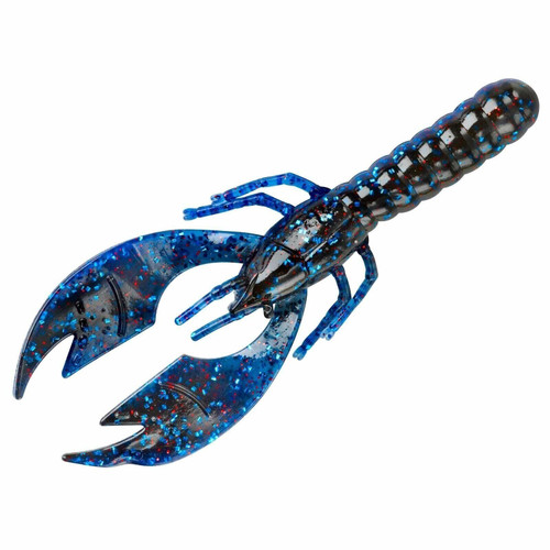 Yum Lures YCRP3157 Craw Papi Fishing Bait, Virgo Blue, 3.75"