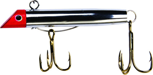 GOT-CHA 300 Series Plug 1-1/2" 7/8 Oz #2 & #4 Hooks Red Chrome/Gold Hook G301GH