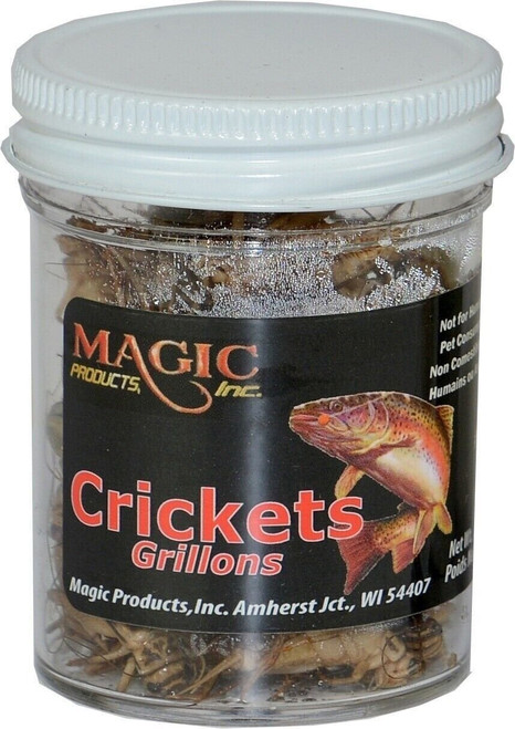 Magic 5230 Preserved Crickets, 1/2