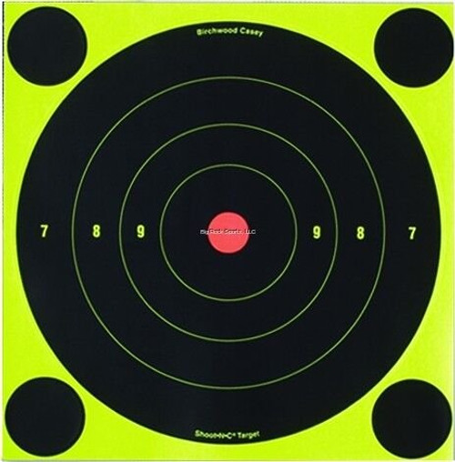 Birchwood Casey Self Adhesive SHT N C Round Bulleye Targets 34550