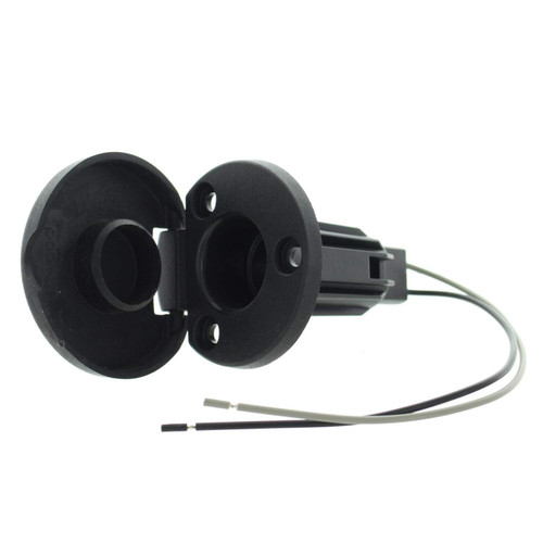 Attwood Marine - 910R2PB-1 - ASM-RND BASE BLK 2PIN