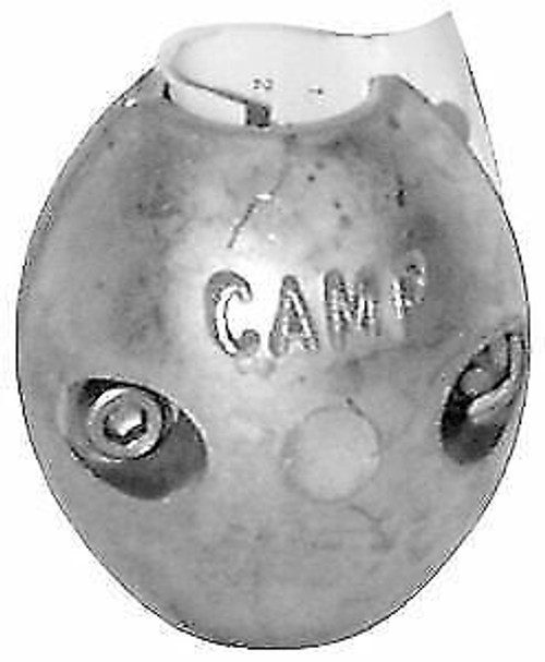 Camp Metric Barrel Shaft Collar Zinc Anode Corrosion Resistant 50mm 3.4 In D50