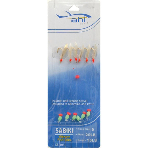 Ahi USA SB-103: Sabiki - Vibrant Fish Skin